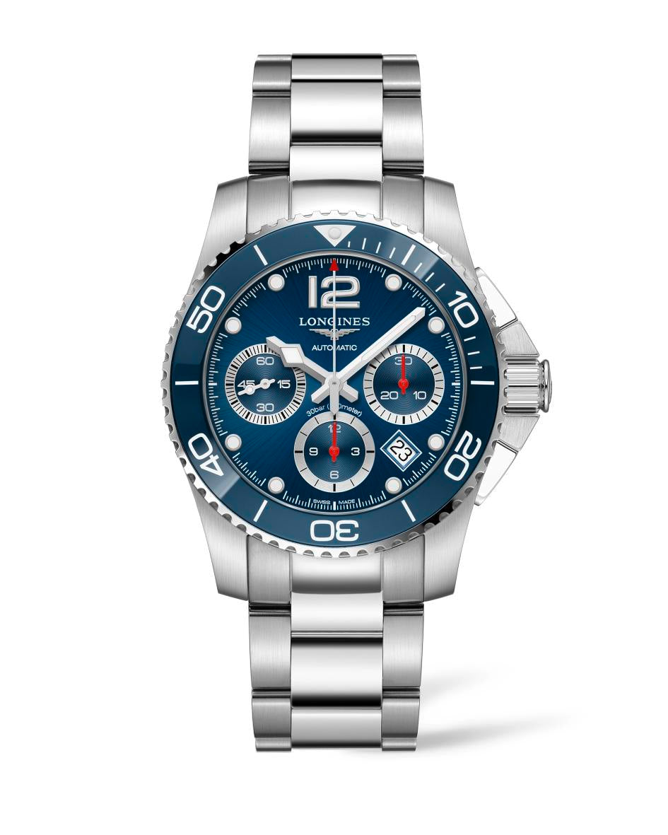 Longines HydroConquest Chronograph Watch l3.783.4.96.6 Deacon Son