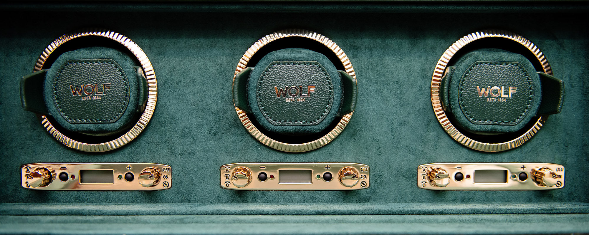 Wolf meridian watch winder hot sale