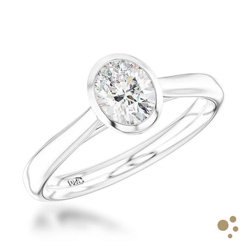 Alena Solitaire 0.80ct Diamond Platinum Ring