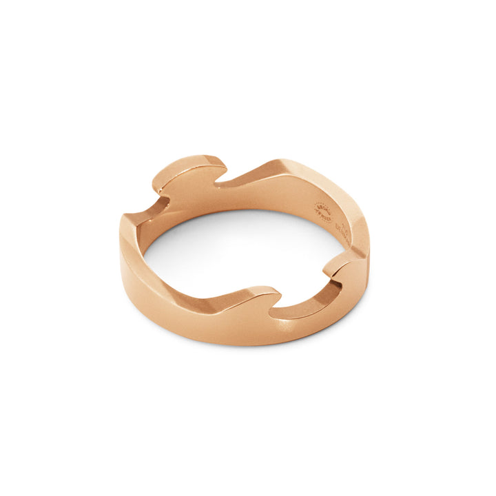 Fusion End Ring 18ct Rose Gold