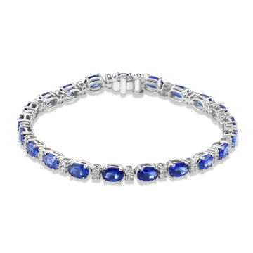 Sapphire and Diamond Bracelet