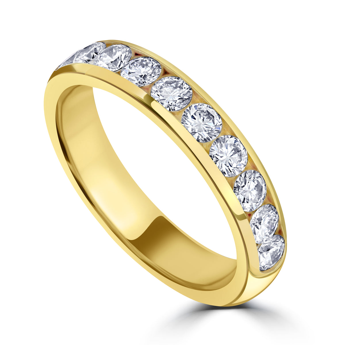 18ct Yellow Gold Diamond Eternity Ring – Deacon & Son (Swindon) Ltd