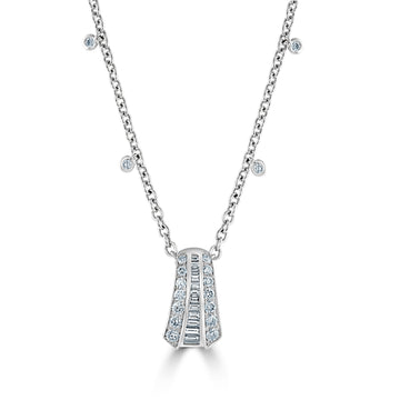 White Gold Diamond Pendant