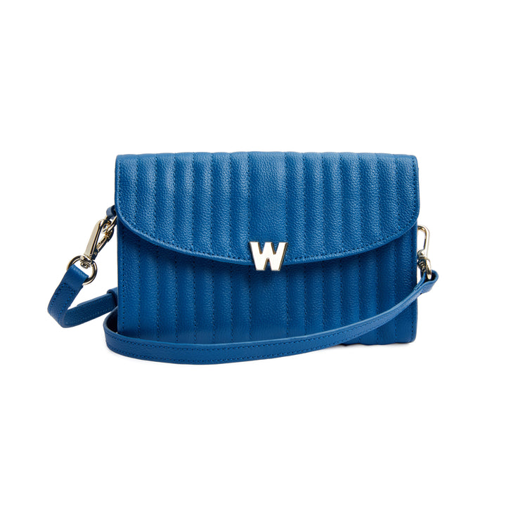 WOLF Mimi Crossbody Bag with Wristlet - Marine