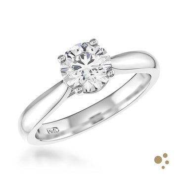 Darcy Solitaire 1.00ct Diamond Platinum Ring