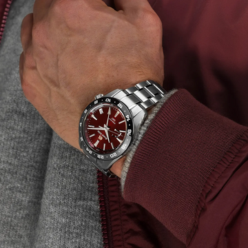 Hotaka Peaks 'Morning Glow’ Spring Drive GMT