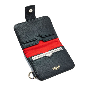 WOLF Mimi Credit Card Holder and Wristlet - Black