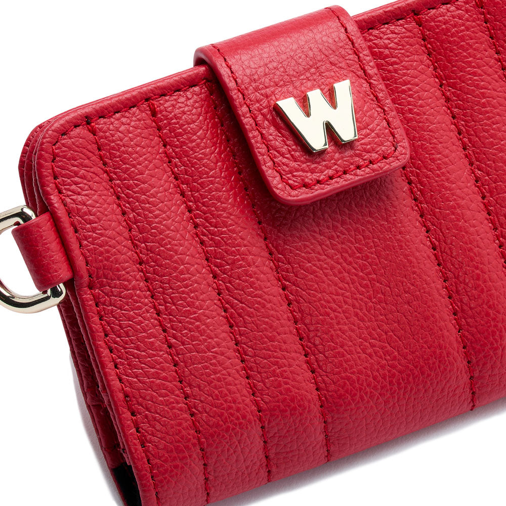 WOLF Mimi Credit Card Holder and Wristlet - Red