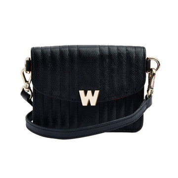 WOLF Mimi Mini Bag with Wristlet - Black