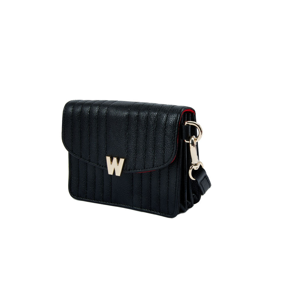 WOLF Mimi Mini Bag with Wristlet - Black