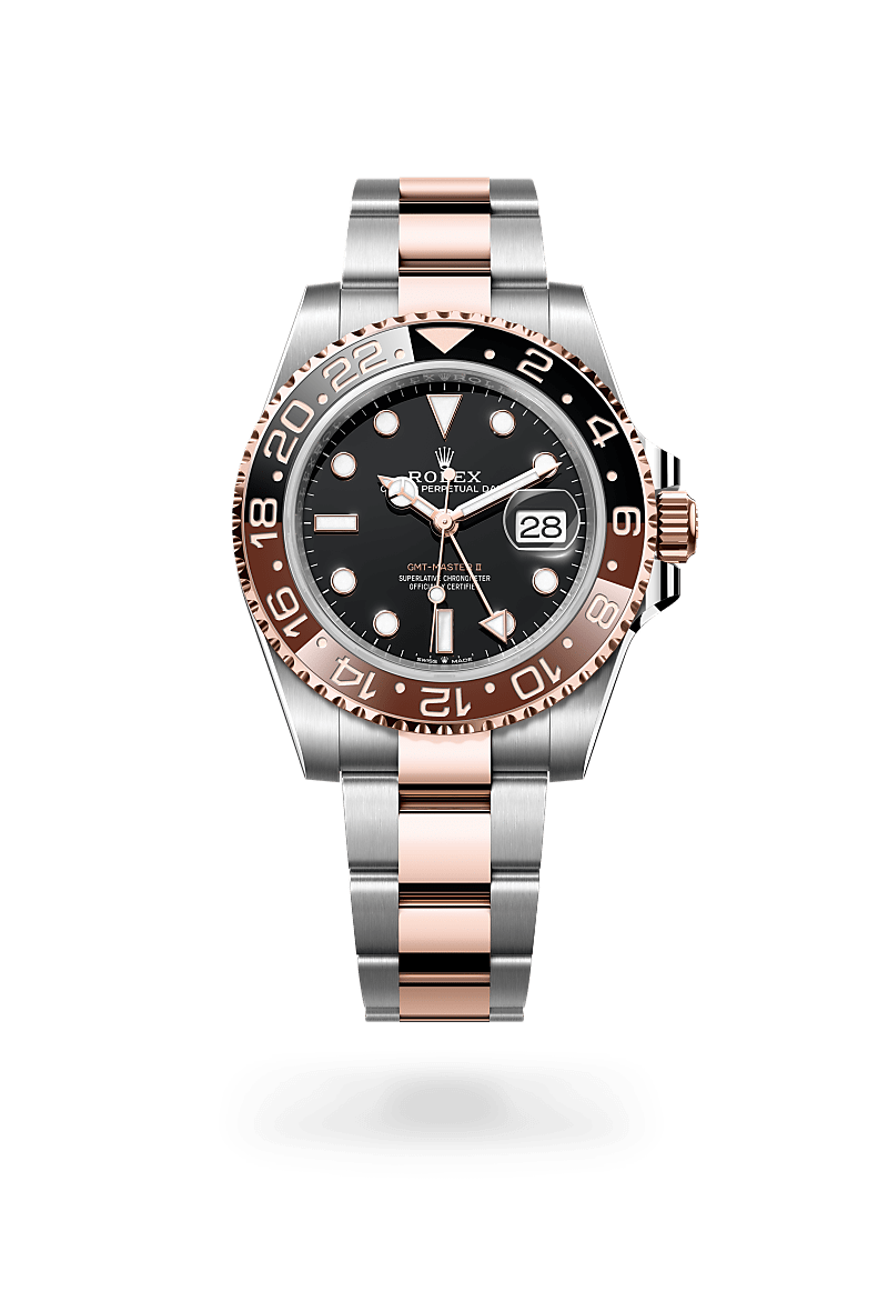 Rolex GMT-Master II 40 mm watch in Everose Rolesor, M126711CHNR-0002 - Deacon & Son