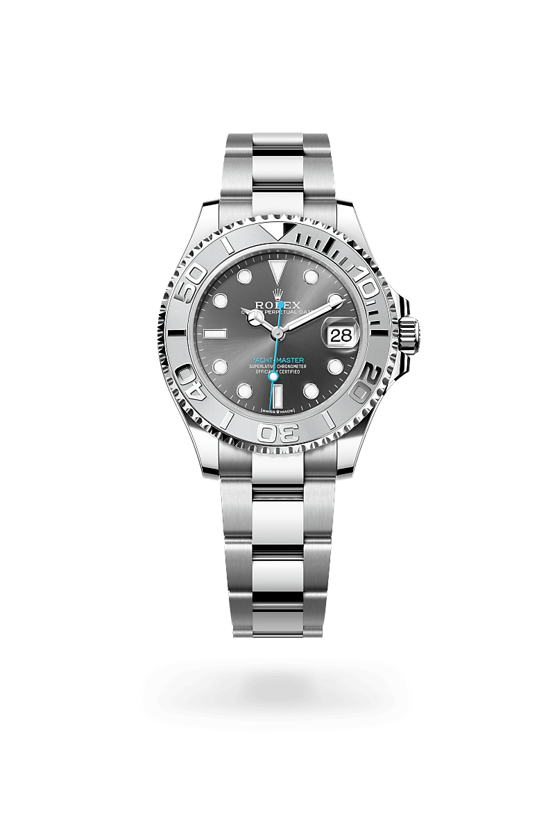 Rolex Oyster 37 mm watch in Rolesium, M268622-0002 - Deacon & Son