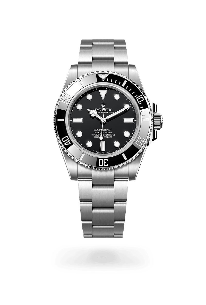 Rolex Submariner 41 mm watch in Oystersteel, M124060-0001 - Deacon & Son