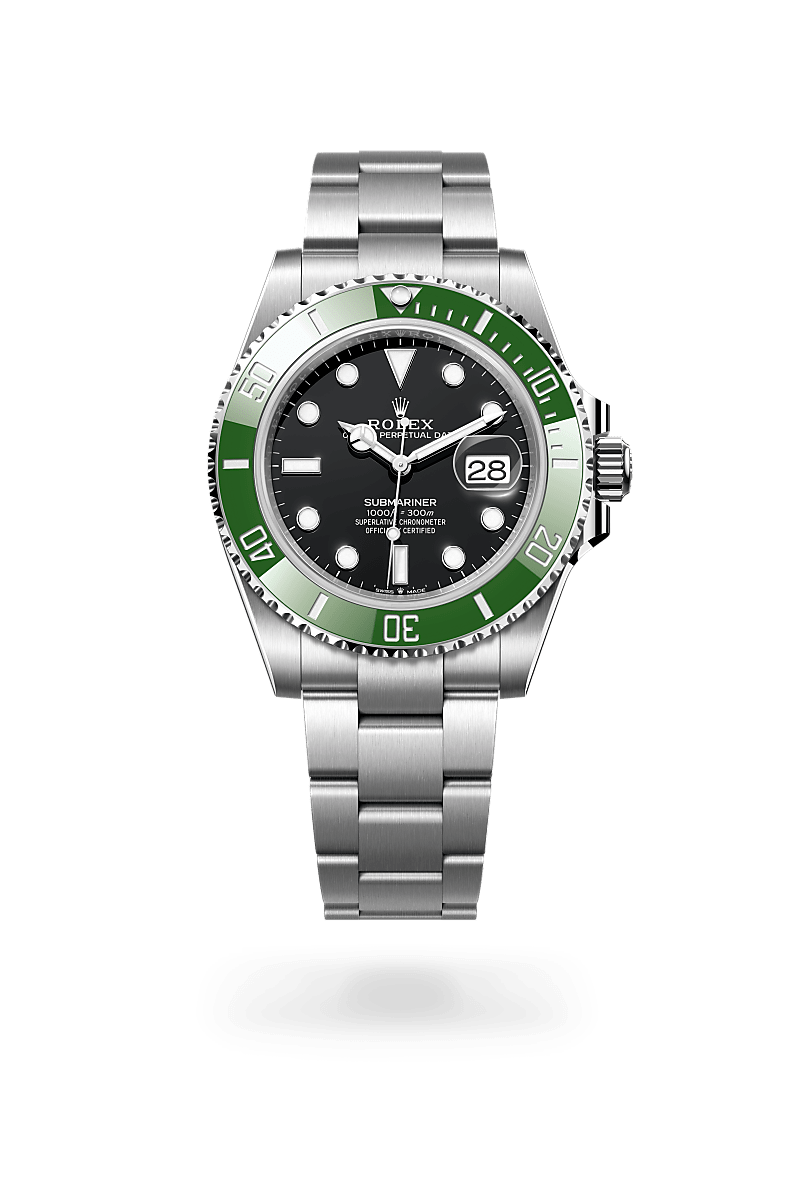 Rolex Submariner Date 41 mm watch in Oystersteel, M126610LV-0002 - Deacon & Son