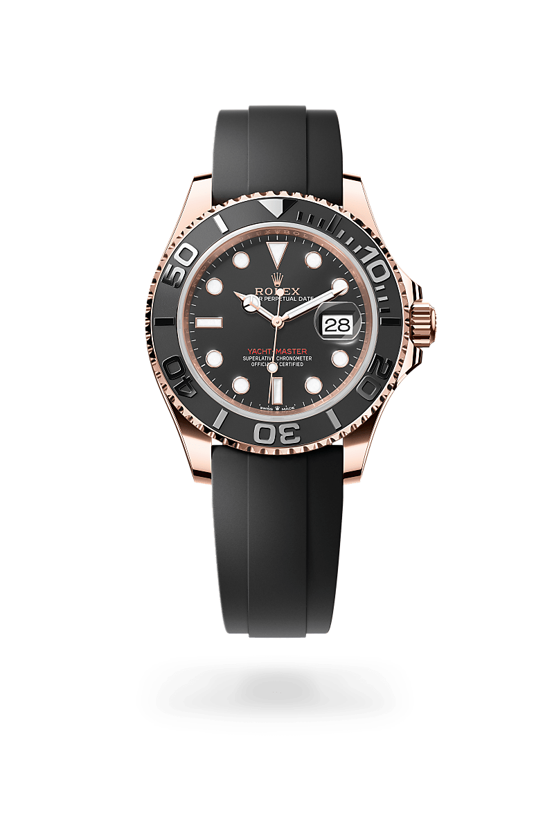 Rolex Yacht-Master 40 watch in 18 ct Everose gold, M52508-0006 - Deacon & Son