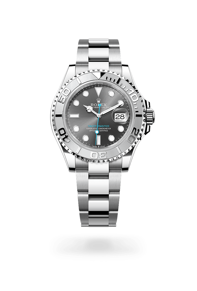 Rolex Yacht-Master 40 watch in Rolesium, M126622-0001 - Deacon & Son