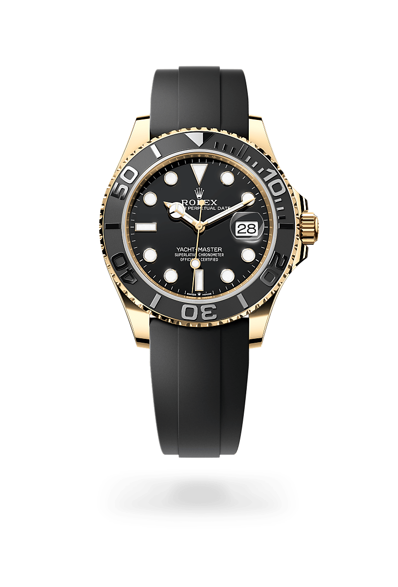 Rolex Yacht-Master 42 mm watch in 18 ct yellow gold, M226658-0001 - Deacon & Son