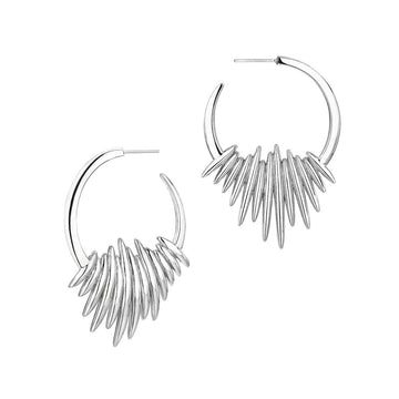 Quill Hoop Earrings