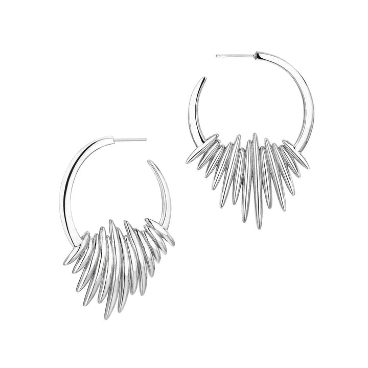 Quill Hoop Earrings