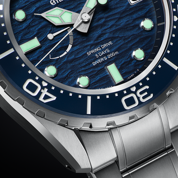 ‘Ushio’ Blue – Spring Drive Diver’s Watch