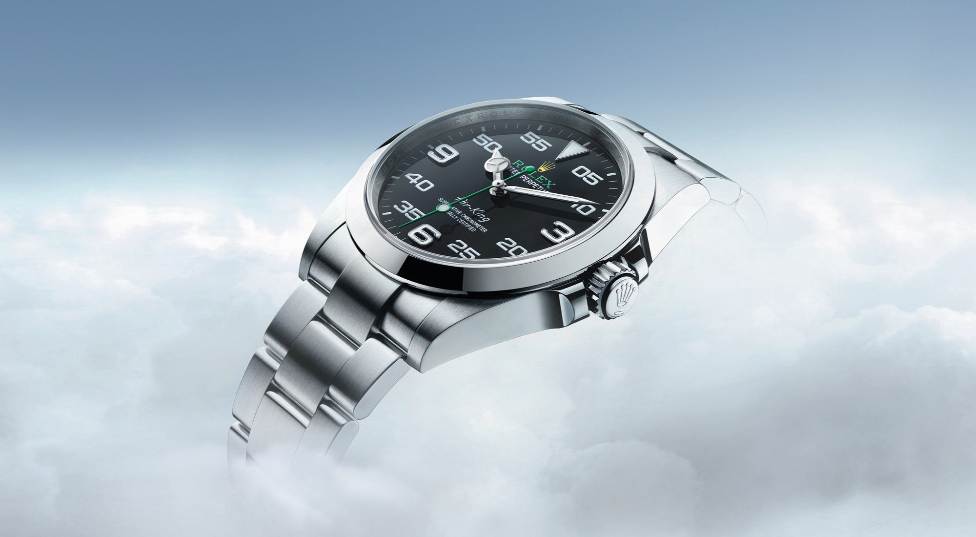 rolex air king watches - deacons jewellers