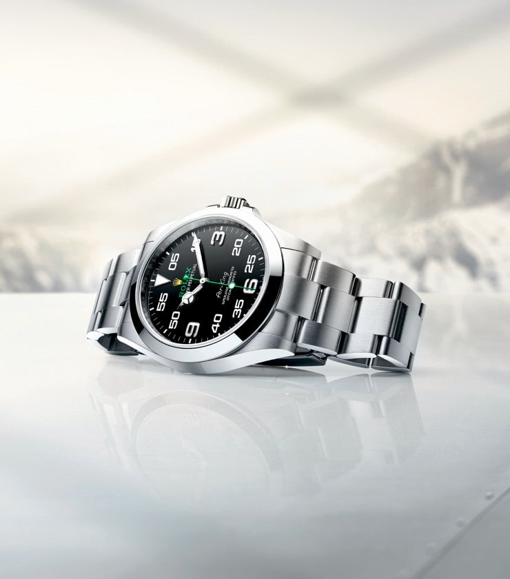 rolex air king watches - deacons jewellers