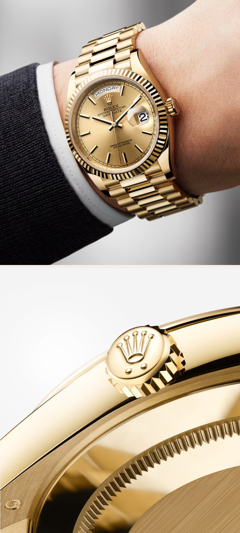 rolex daydate watches - deacons jewellers