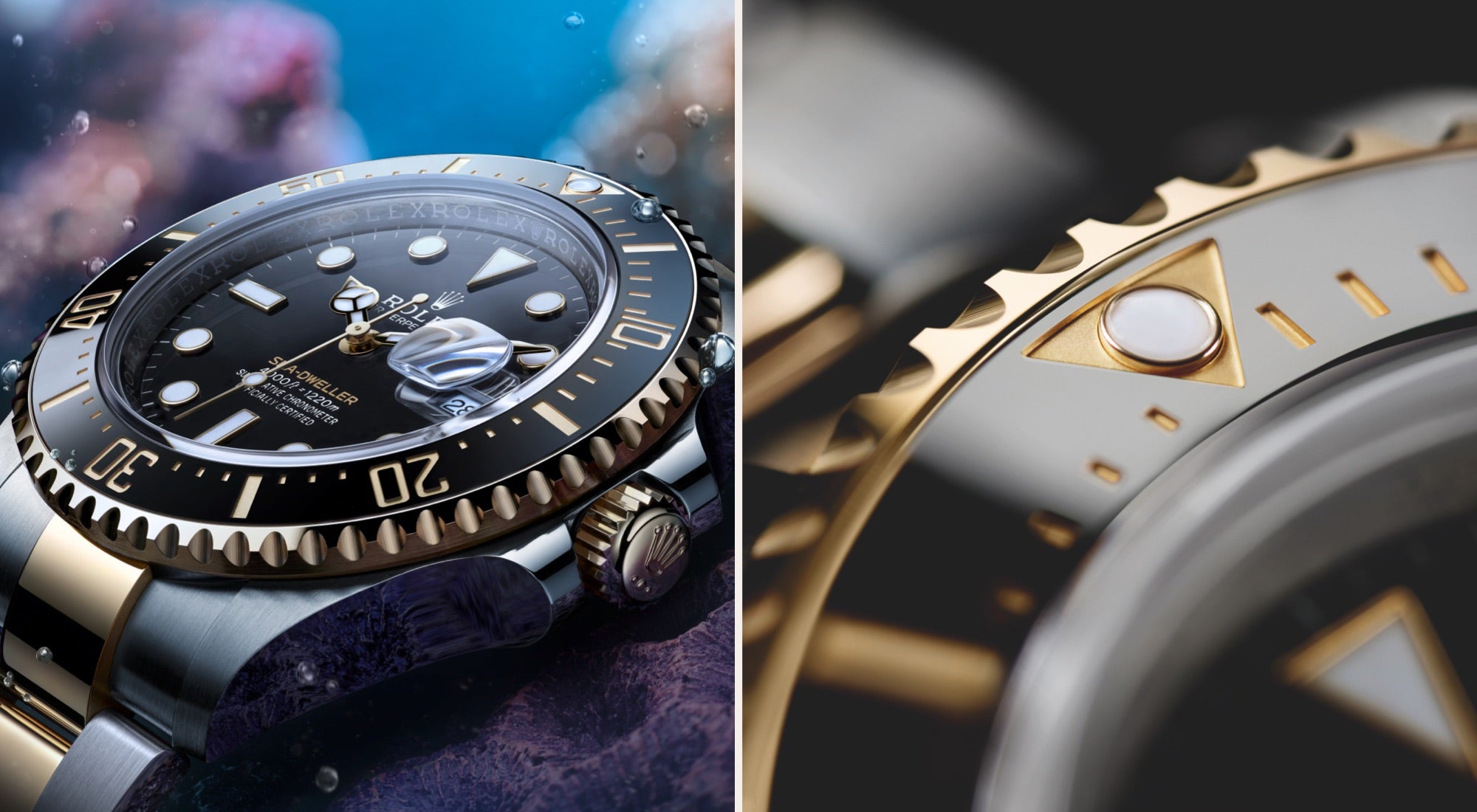 rolex sea dweller watches - deacons jewellers