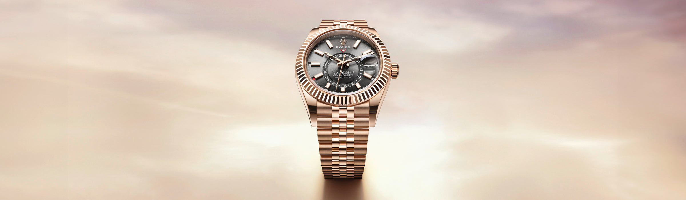 rolex sky dweller watches - deacons jewellers