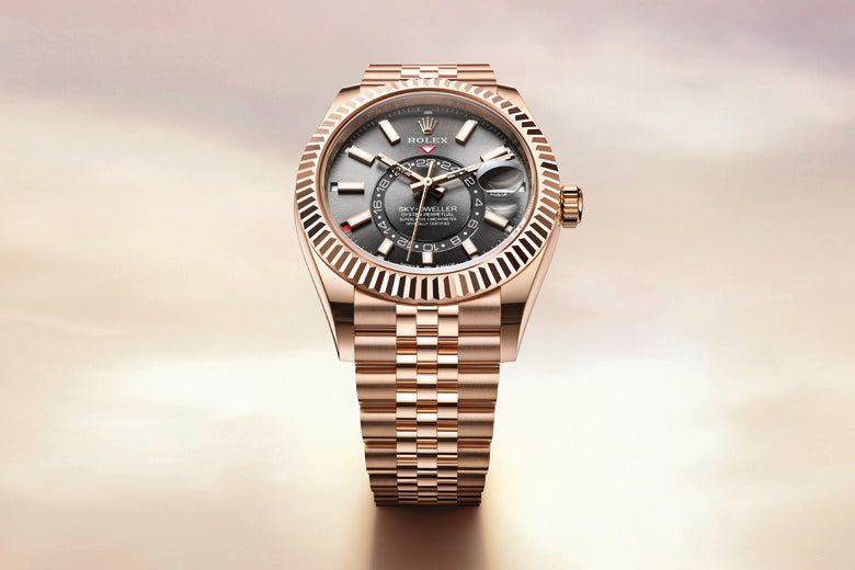 rolex sky dweller watches - deacons jewellers