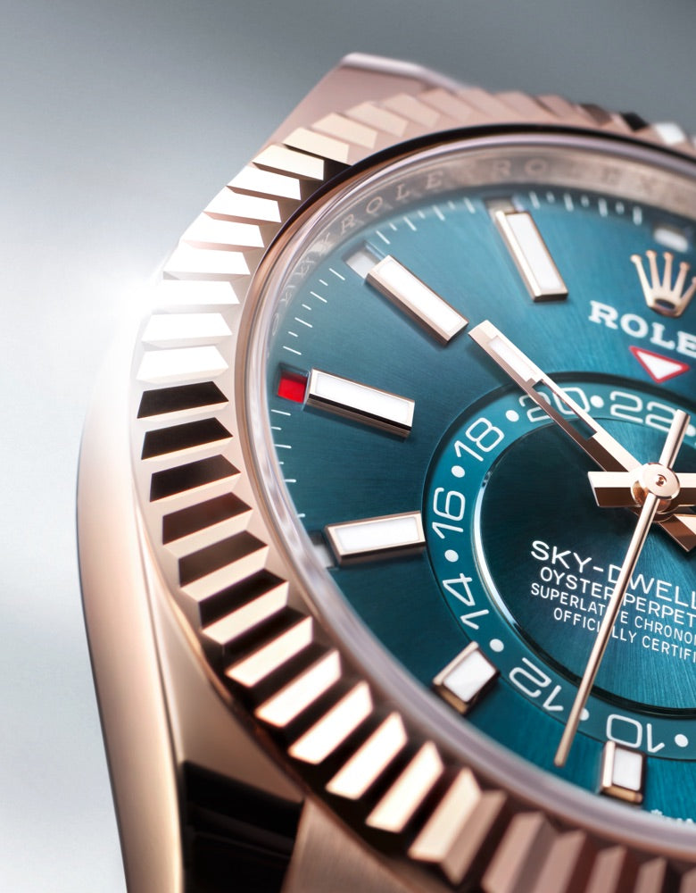 rolex sky dweller watches - deacons jewellers