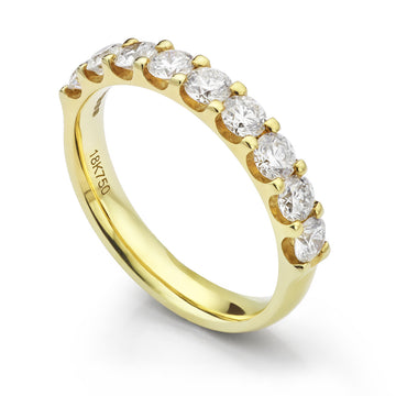 Diamond Half Eternity Ring