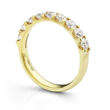 Diamond Half Eternity Ring