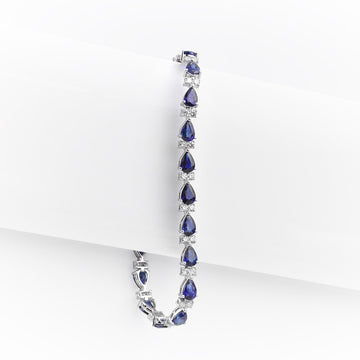 Sapphire and Diamond Bracelet