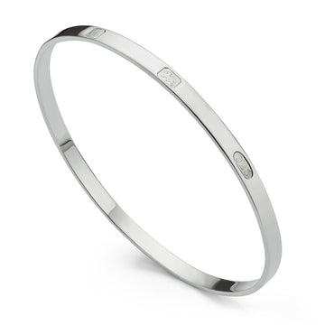 Silver Deacons hallmarked bangle